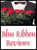logo for Blue Ribbon Reviews Award