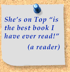 Comment from a reader: She's on top 